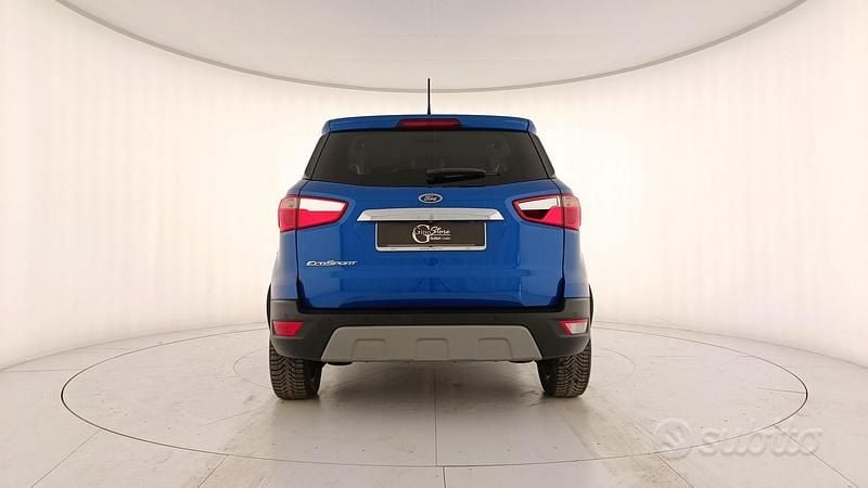 Usado Ford Ecosport Titanium S 100 HP (73 kW) 2018 Azul SUV