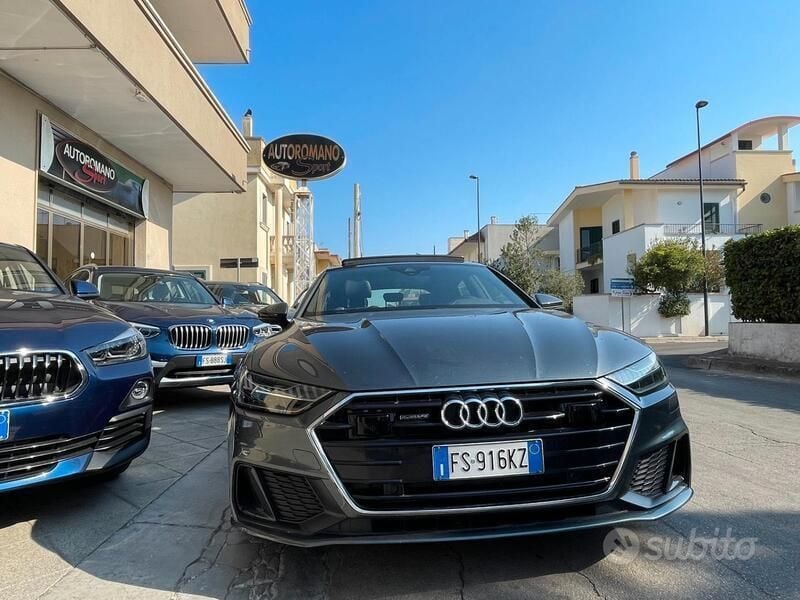 Usata Audi A7 Business Plus 286 CV (210 kW) 2019 Grigio Utilitaria