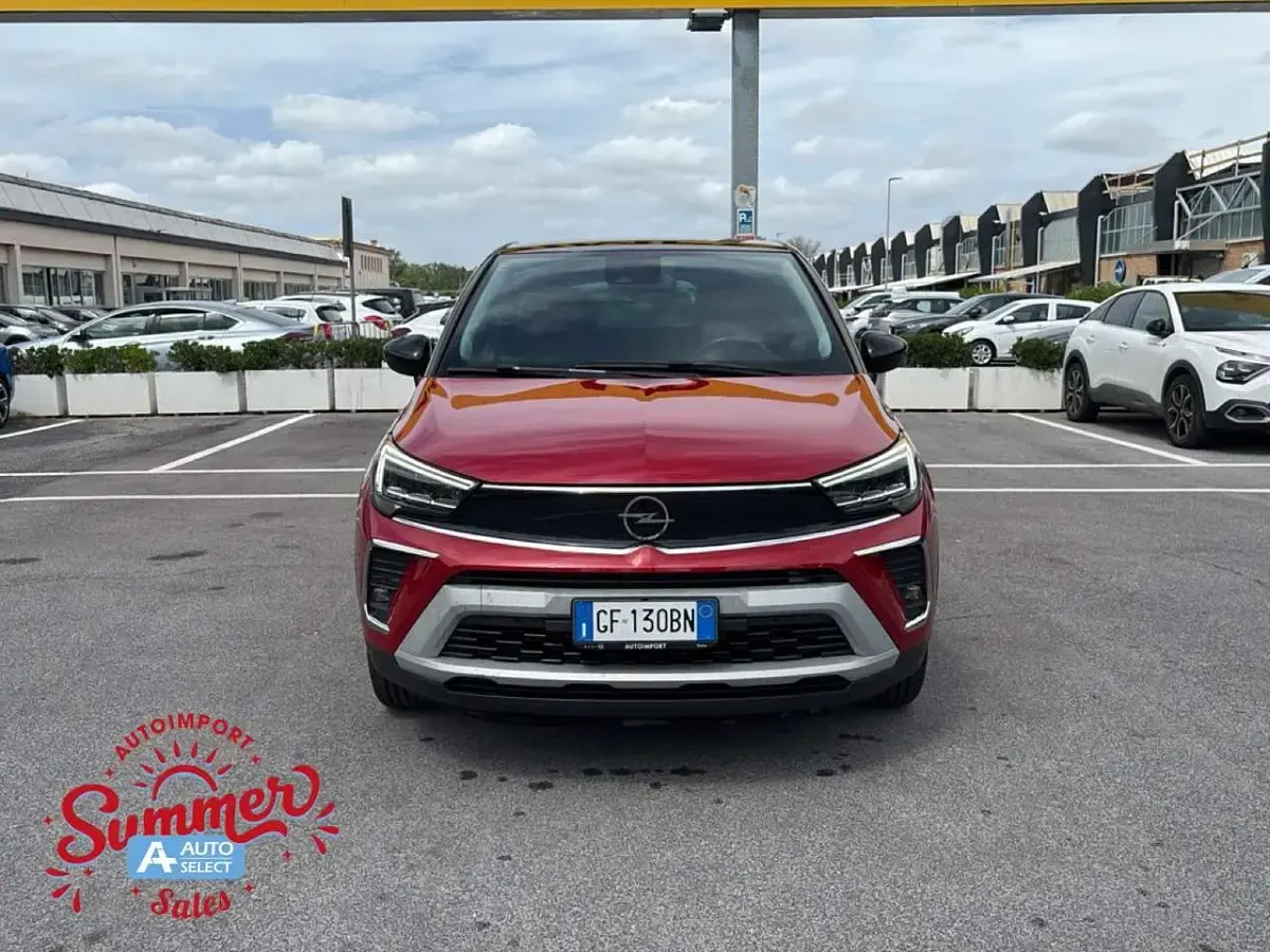 Usata Opel Crossland GS Line 83 CV (61 kW) 2021 Rosso SUV