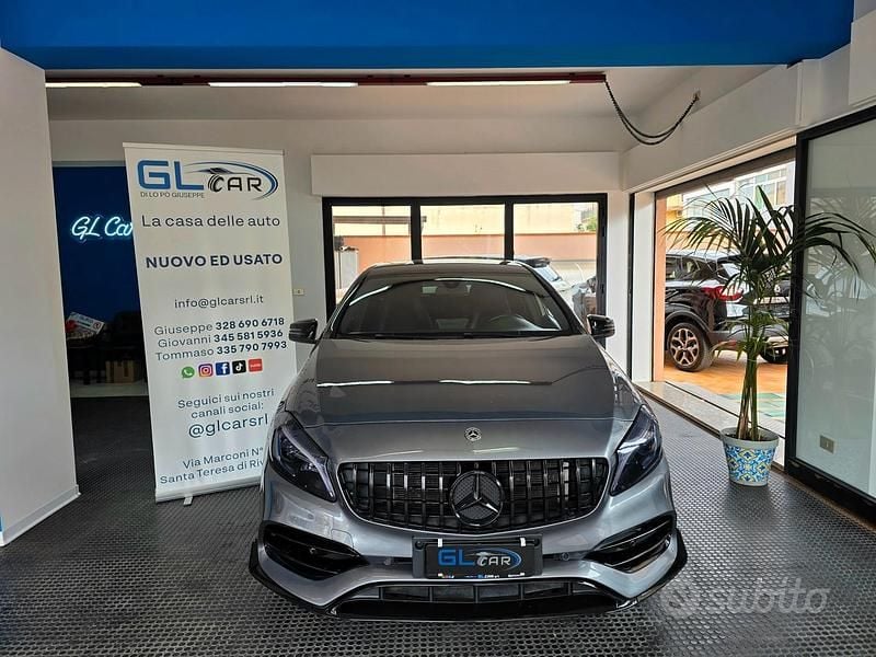 Usata Mercedes A200 Premium 135 CV (99 kW) 2018 Grigio Berlina