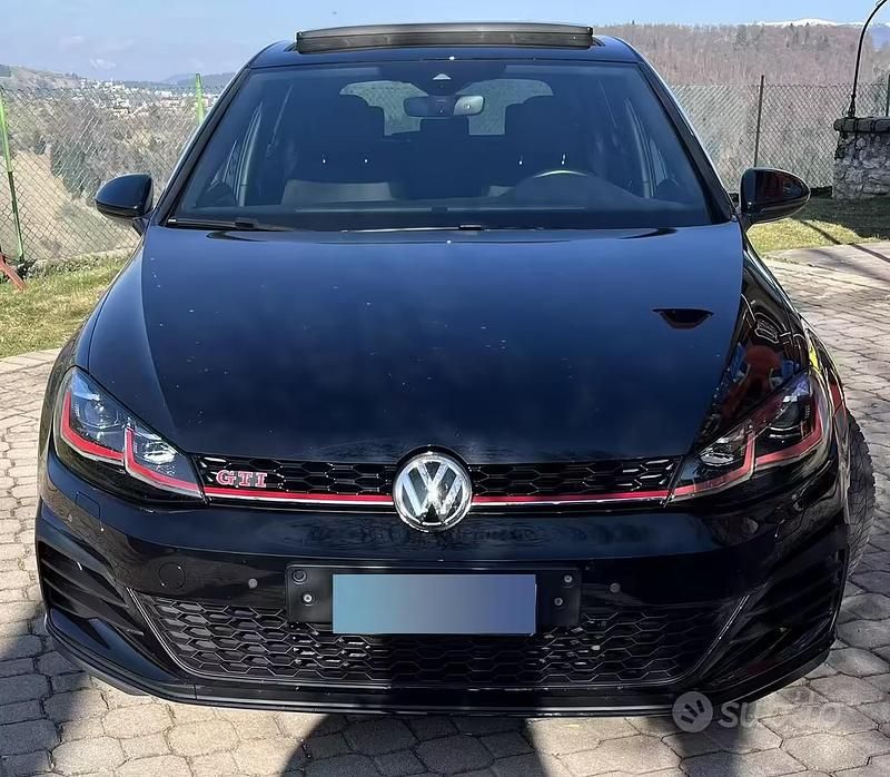 Usata VW Golf VII GTI 245 CV (180 kW) 2018 Nero Berlina
