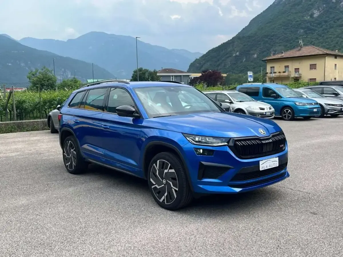 Usata Skoda Kodiaq RS 245 CV (180 kW) 2023 Blu SUV