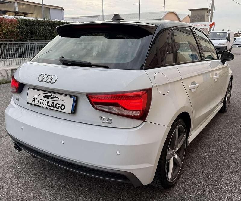 Usata Audi A1 Sportback S-Line 82 CV (60 kW) 2017 Bianco Utilitaria
