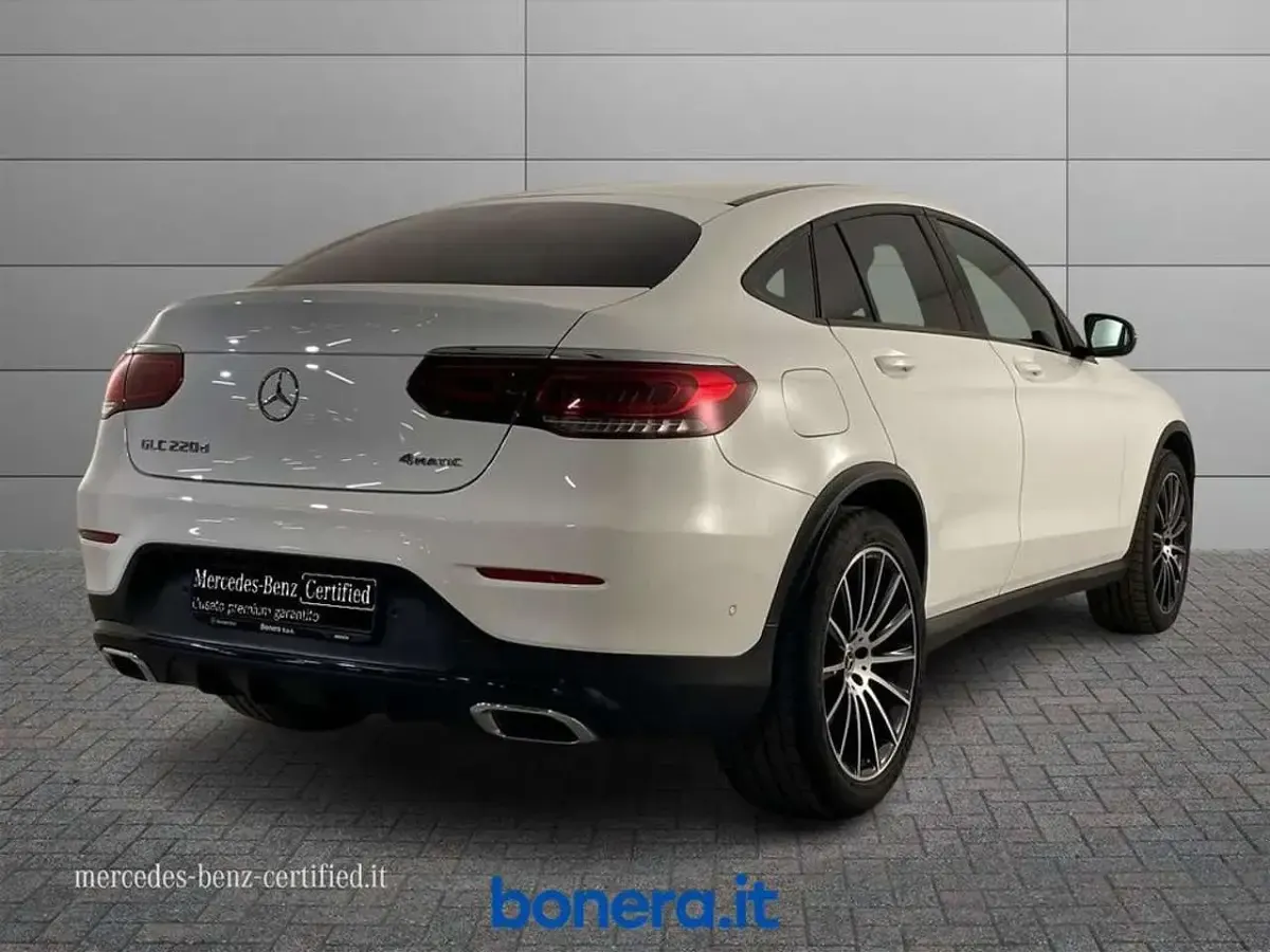 Usata Mercedes GLC220 Premium 194 CV (142 kW) 2020 Bianco SUV