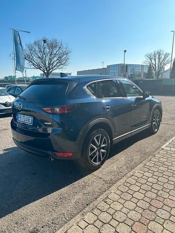 Usata Mazda CX-5 Exclusive 175 CV (128 kW) 2018 Blu SUV