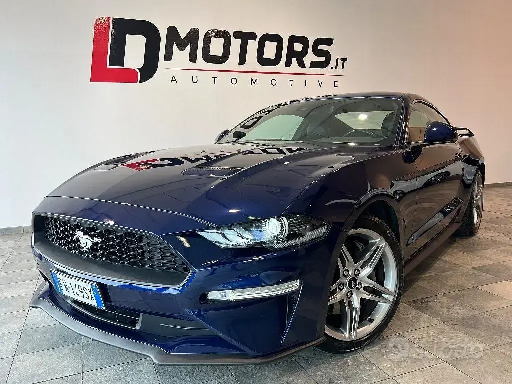 Usata Ford Mustang Fastback 290 CV (213 kW) 2019 Blu Coupé