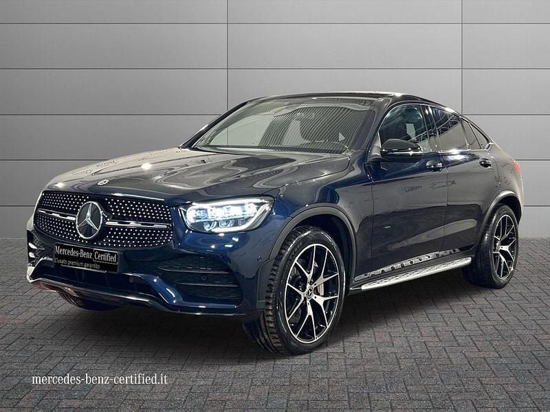 Nero metallizzato Usata 2023 Mercedes GLC220 Edition Coupé | 40.500 € (Buon prezzo) - Immagine 1/4