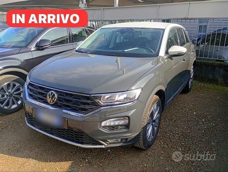 Usata VW T-Roc Style 110 CV (80 kW) 2021 Grigio SUV
