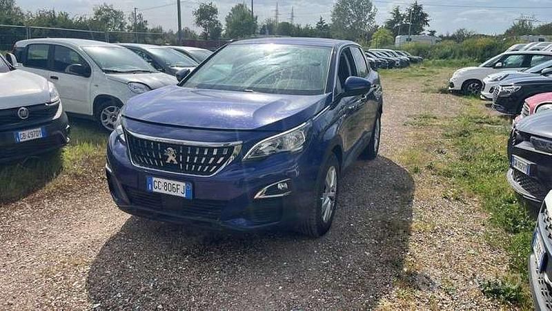 Usata Peugeot 3008 Business-Line 131 CV (96 kW) 2020 Blu/azzurro SUV