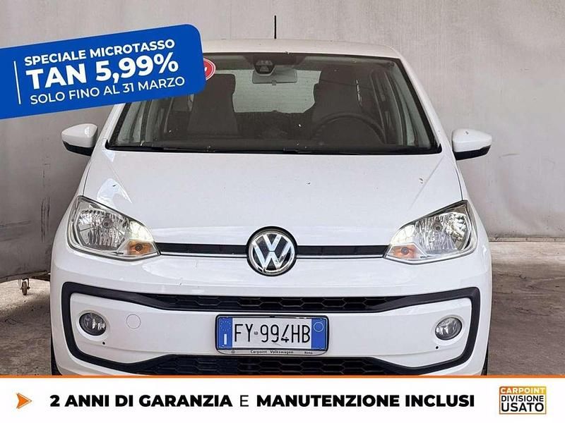 Usata VW up! move up! 68 CV (50 kW) 2019 Bianco Utilitaria