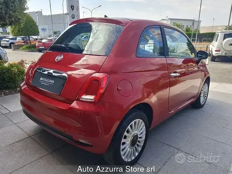 Usata Fiat 500 Pop 69 CV (50 kW) 2017 Rosso Berlina