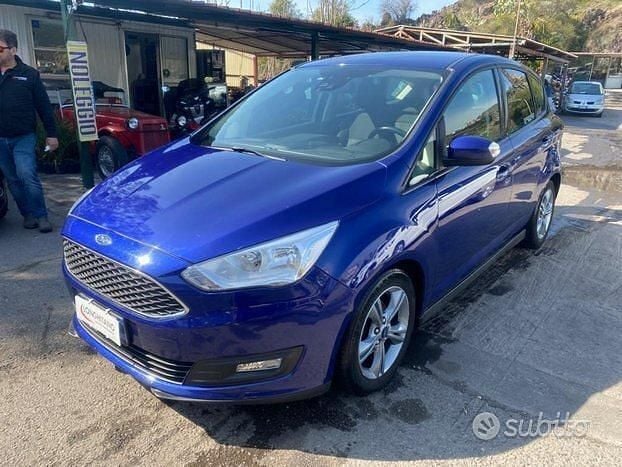 Usata Ford C-MAX 115 CV (84 kW) 2017 Blu Monovolume