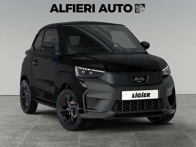 Nuova Ligier JS50 2025 Grigio scuro Utilitaria