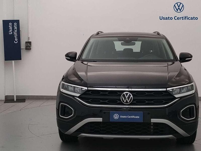 Usata VW T-Roc Life 110 CV (80 kW) 2022 Nero SUV