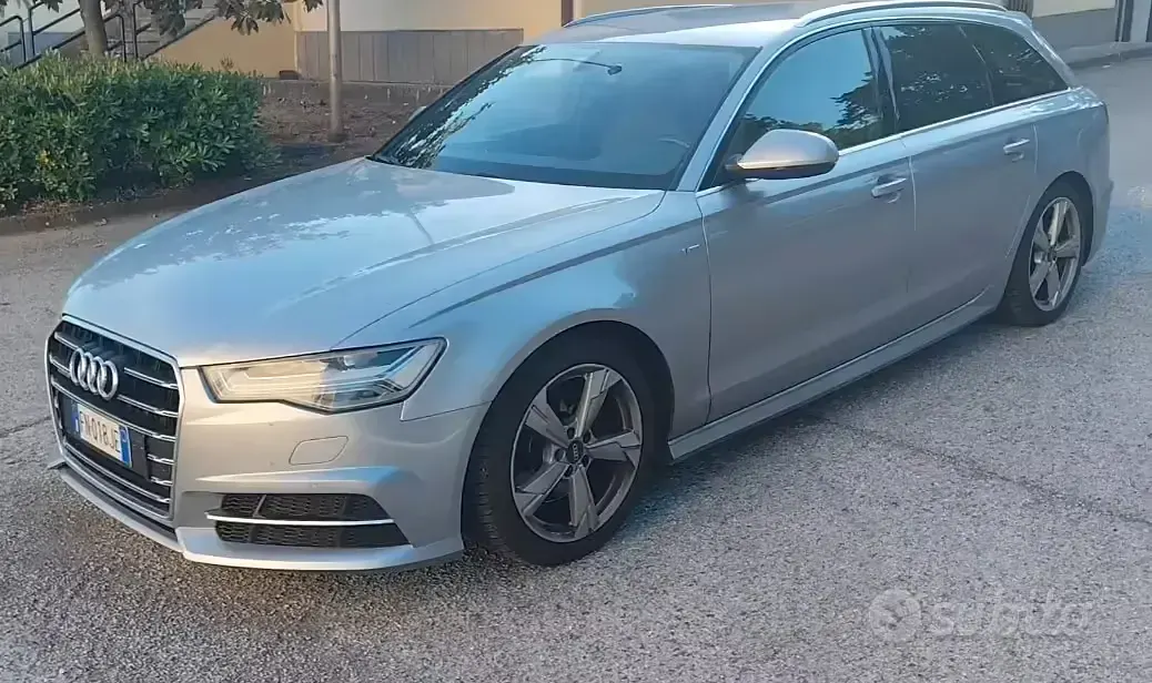 Usata Audi A6 S-Line 190 CV (139 kW) 2018 Grigio Station wagon