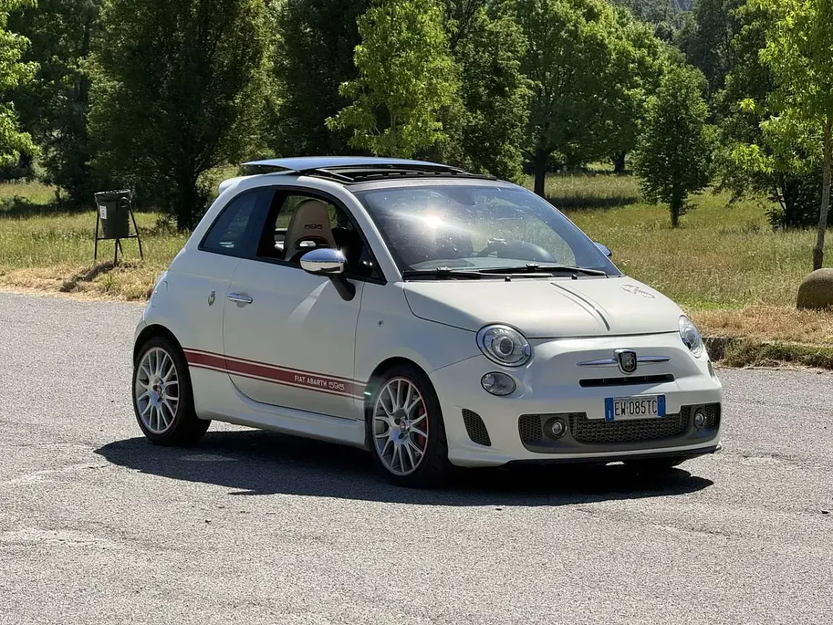 Usata Abarth 595 181 CV (133 kW) 2014 Bianco Utilitaria