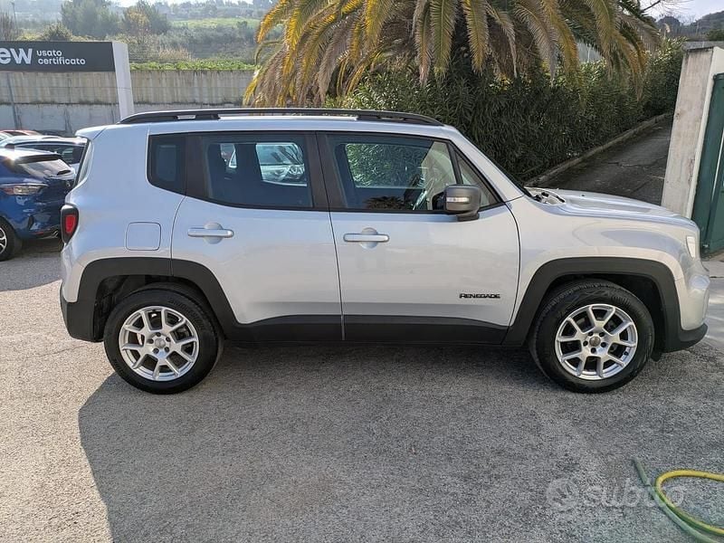 Usata Jeep Renegade Limited 131 CV (96 kW) 2021 Glacier metallic SUV