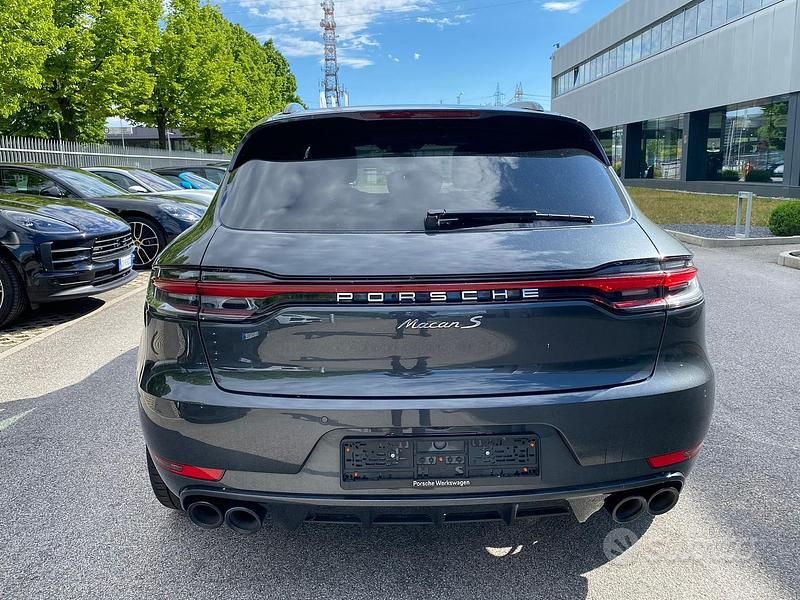 Usata Porsche Macan S 353 CV (259 kW) 2019 Grigio SUV