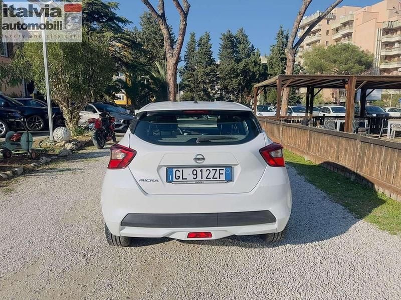 Usata Nissan Micra Acenta 71 CV (52 kW) 2017 Bianco Berlina