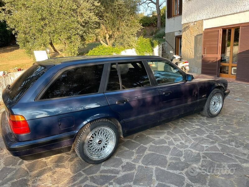 Usata BMW 520 150 CV (110 kW) 1993 Blu/azzurro Station wagon