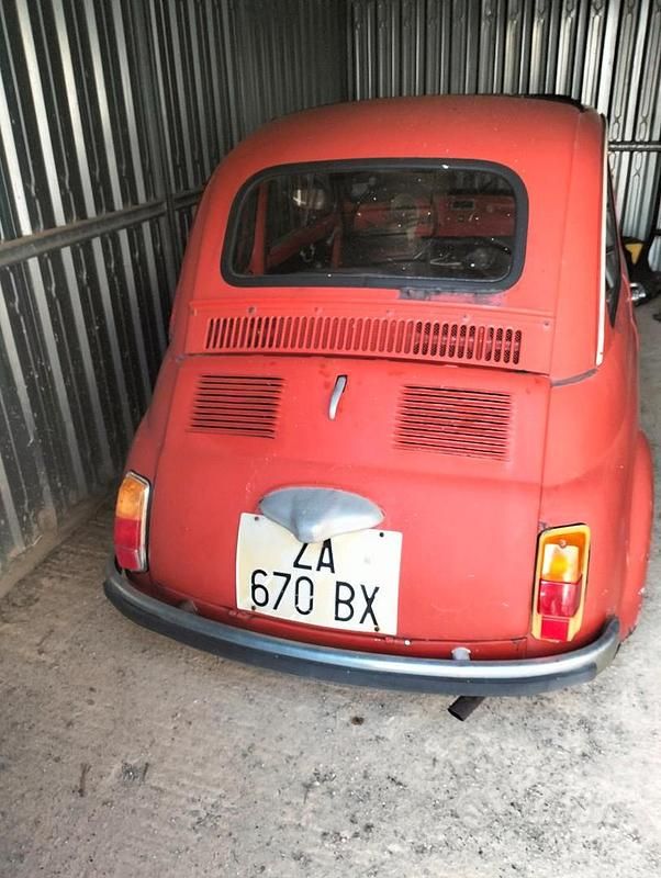 Usata Fiat 500 1960 Rosso Utilitaria