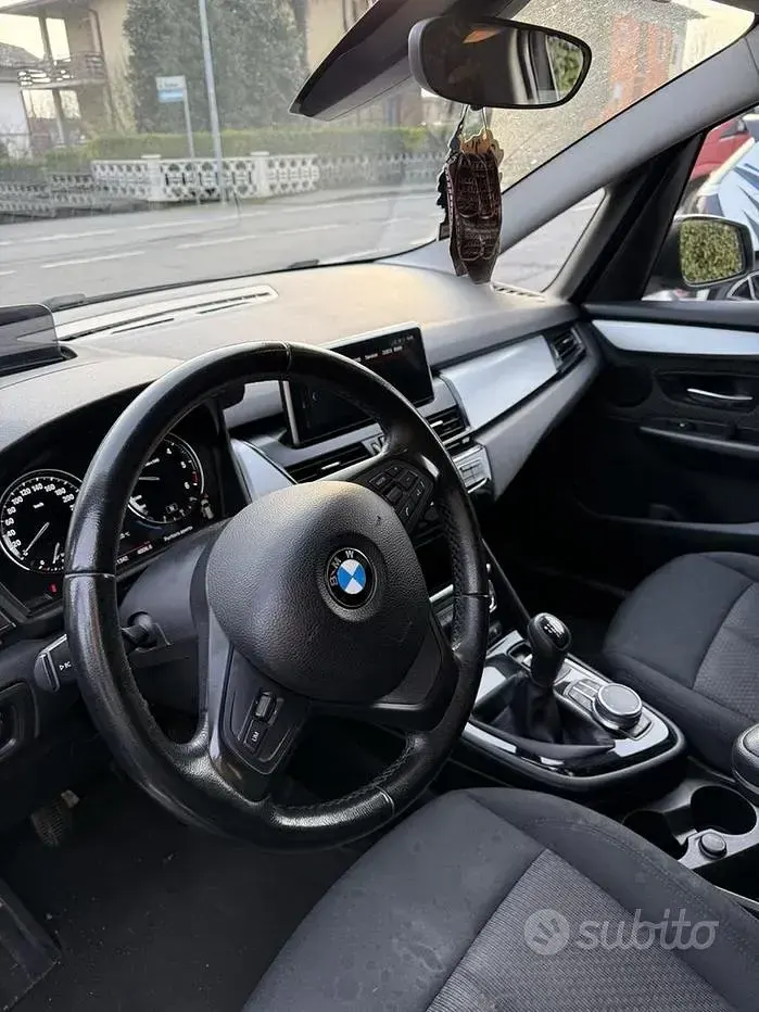 Usata BMW 216 Gran Tourer Efficient Dynamics 116 CV (85 kW) 2018 Grigio Monovolume