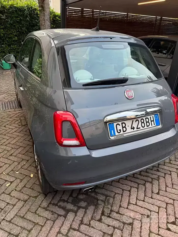 Usata Fiat 500 69 CV (50 kW) 2020 Grigio Berlina