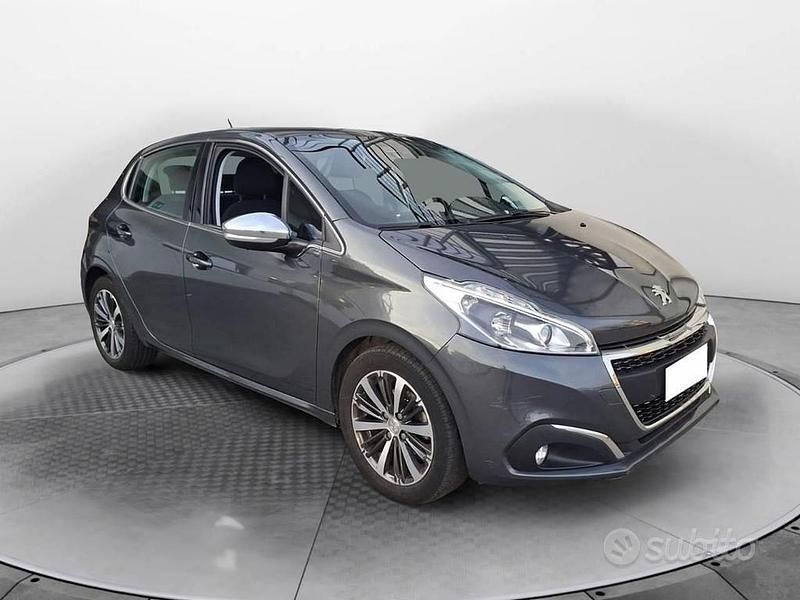 Usata Peugeot 208 Allure 100 CV (73 kW) 2017 Grigio Utilitaria