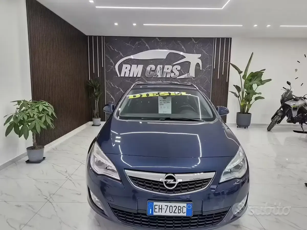 Brugt Opel Astra 110 HK (80 kW) 2011 Blå Stationcar