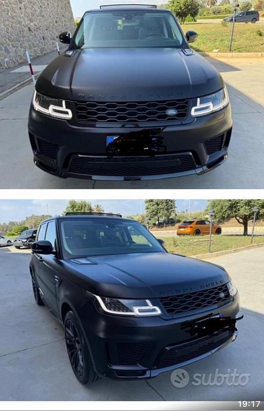 Nero Usata 2019 Land Rover Range Rover Sport SUV | 35.400 € - Immagine 1/4