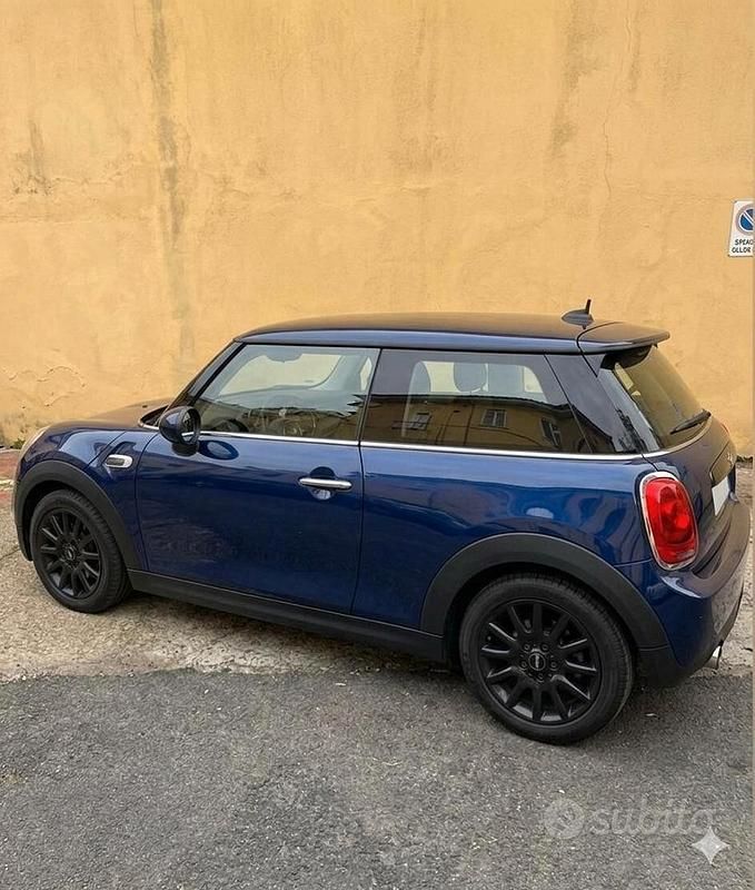 Begagnad Mini ONE 101 HK (74 kW) 2015 Blå Halvkombi