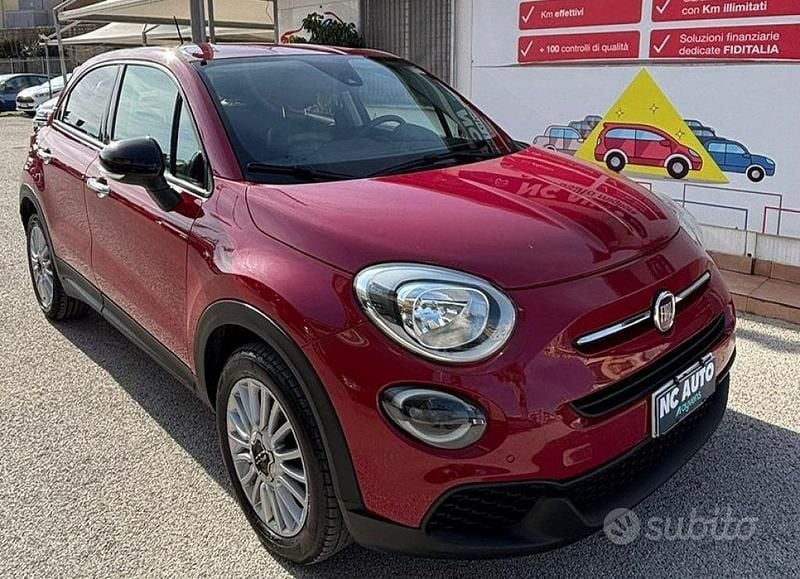 Usata Fiat 500X Cross 120 CV (88 kW) 2019 Rosso SUV
