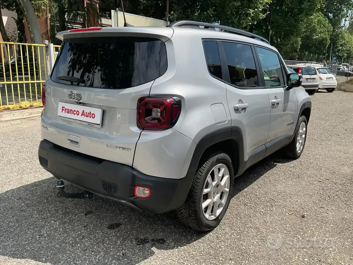 Usata Jeep Renegade Limited 140 CV (102 kW) 2019 Grigio SUV