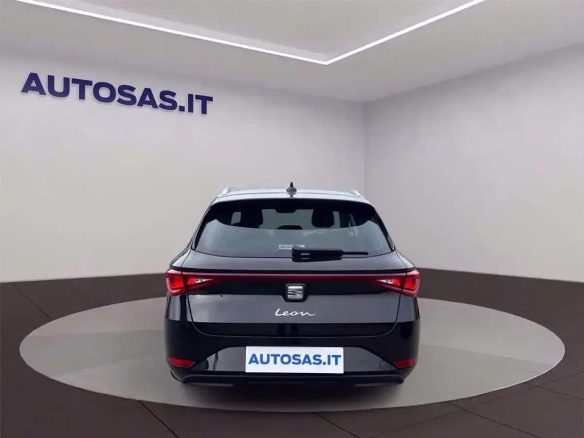 Usata Seat Leon XCELLENCE 150 CV (110 kW) 2021 Nero Station wagon