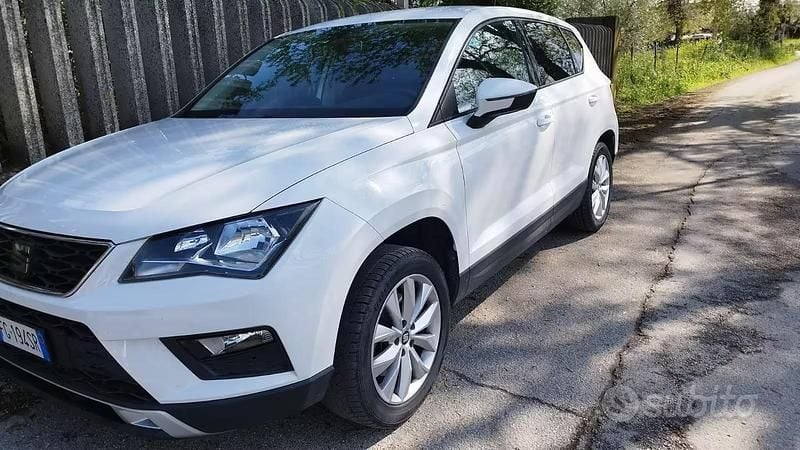 Usata Seat Ateca 116 CV (85 kW) 2016 Bianco SUV