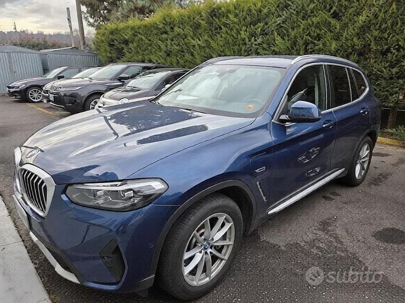 Usata BMW X3 184 CV (135 kW) 2021 Blu/azzurro SUV