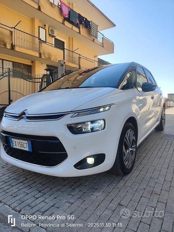Bianco Usata 2014 Citroën C4 Picasso Exclusive Monovolume | 8300 € (Cara) - Immagine 1/4