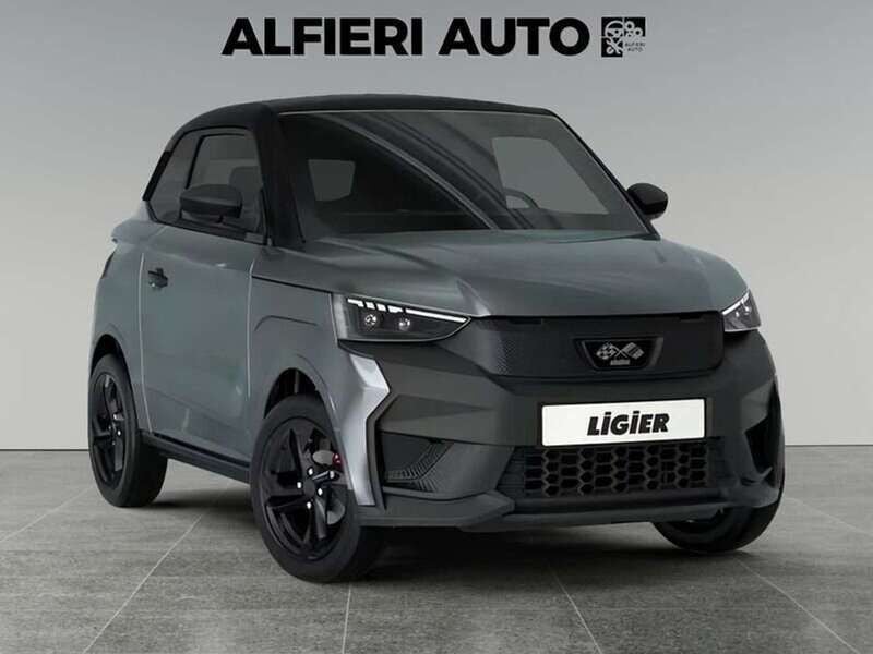 Nuova Ligier JS50 2025 Grigio scuro Utilitaria