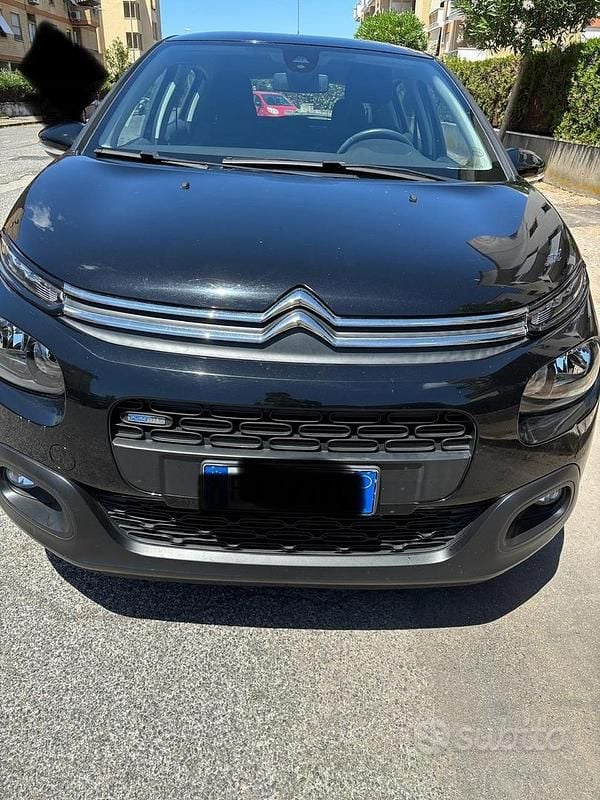 Usata Citroën C3 82 CV (60 kW) 2017 Nero Utilitaria
