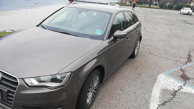 Usata Audi A3 Ambition 115 CV (84 kW) 2014 Marrone Station wagon