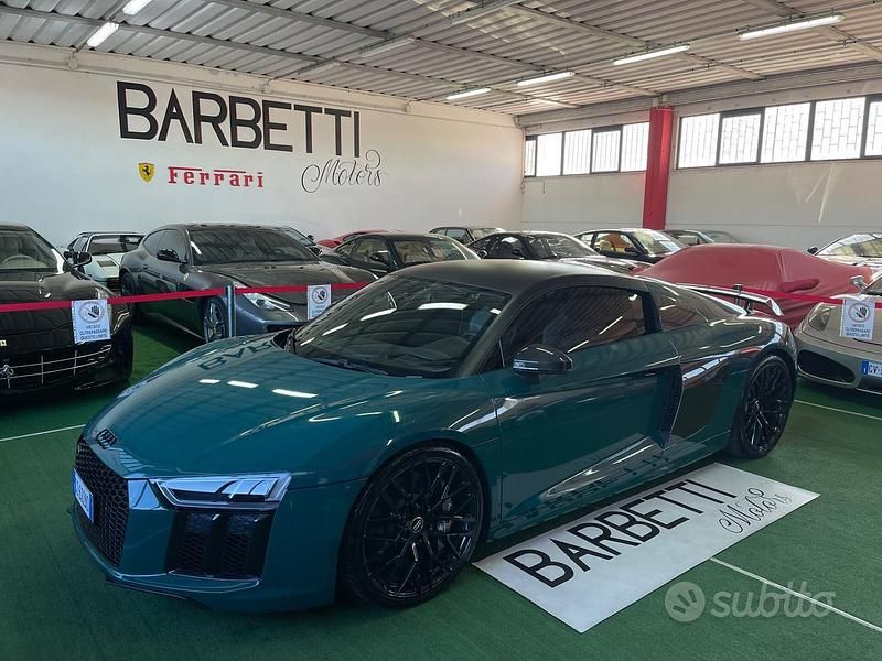 Verde Usata 2018 Audi R8 Coupé Coupé | 139.999 € (Cara) - Immagine 1/4