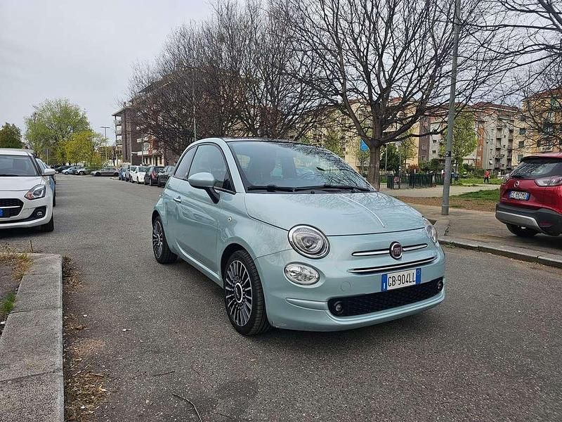 Usata Fiat 500 Launch Edition 69 CV (50 kW) 2020 Blu/azzurro Utilitaria