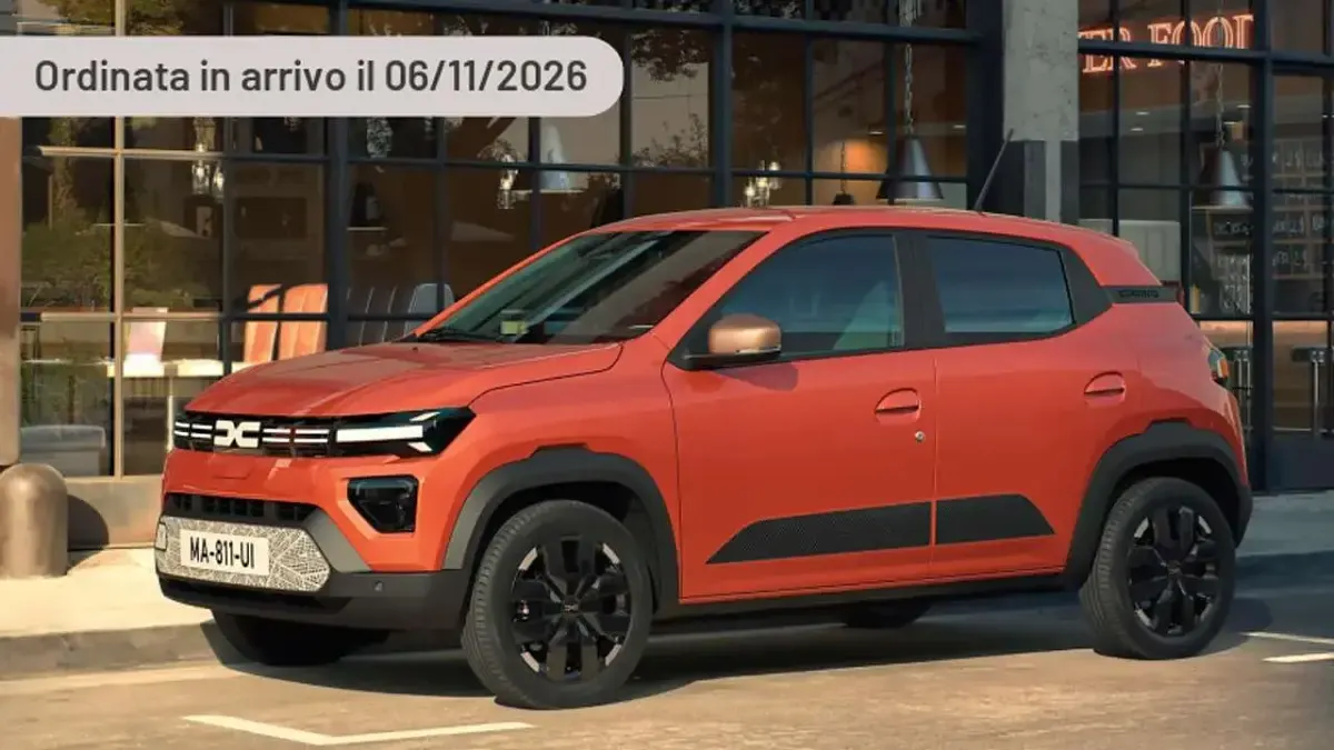 Nuova Dacia Spring Business 19 kW (26 CV) 2026 Argento Utilitaria