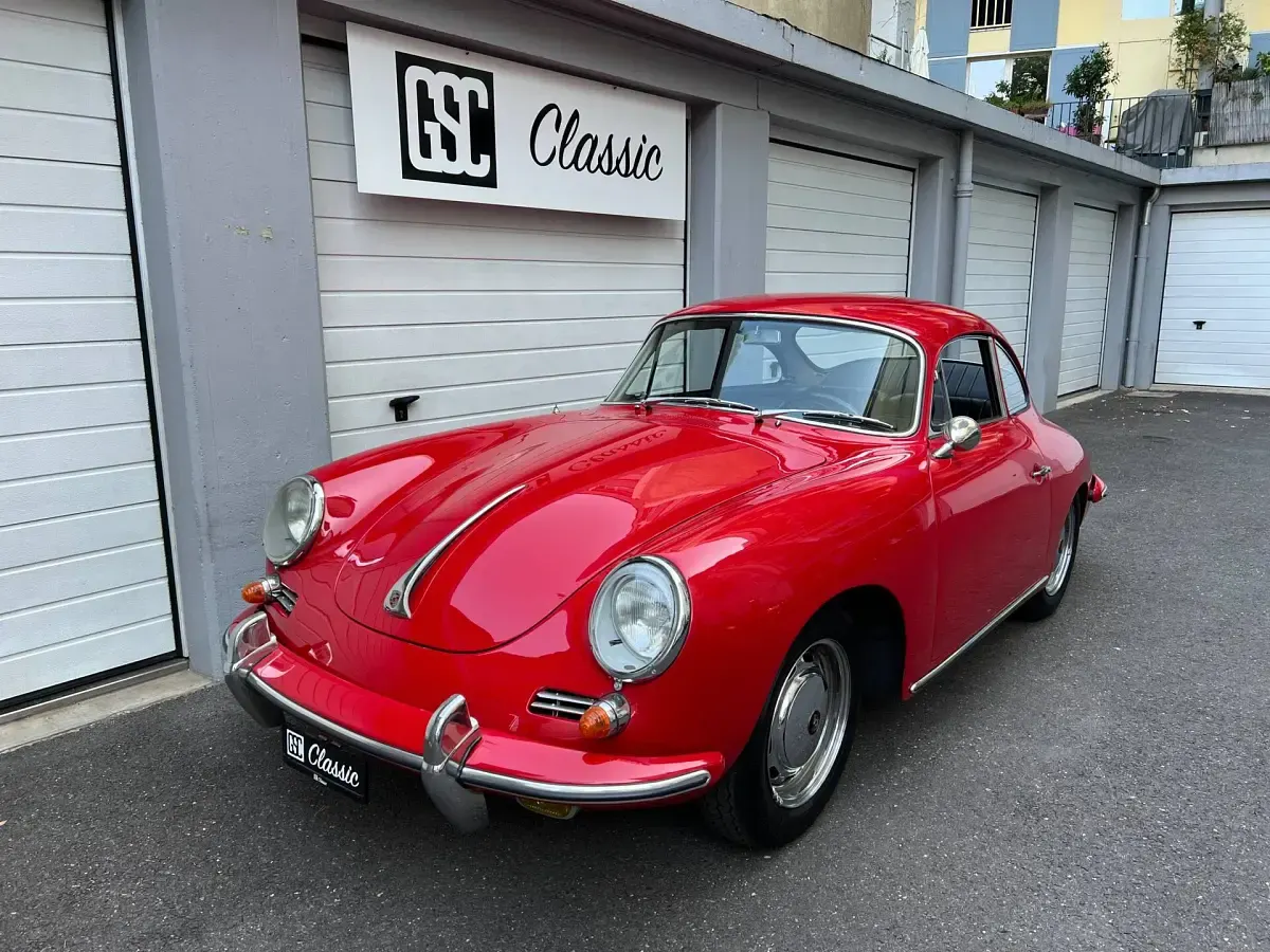 Usata Porsche 356 C 95 CV (69 kW) 1964 Rosso Coupé