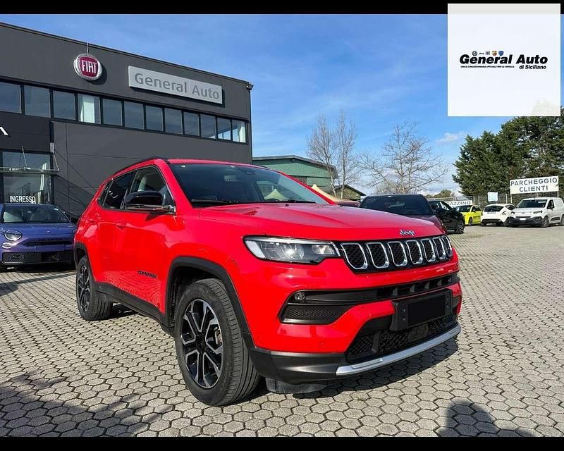 Usata Jeep Compass Limited 190 CV (139 kW) 2021 Rosso SUV