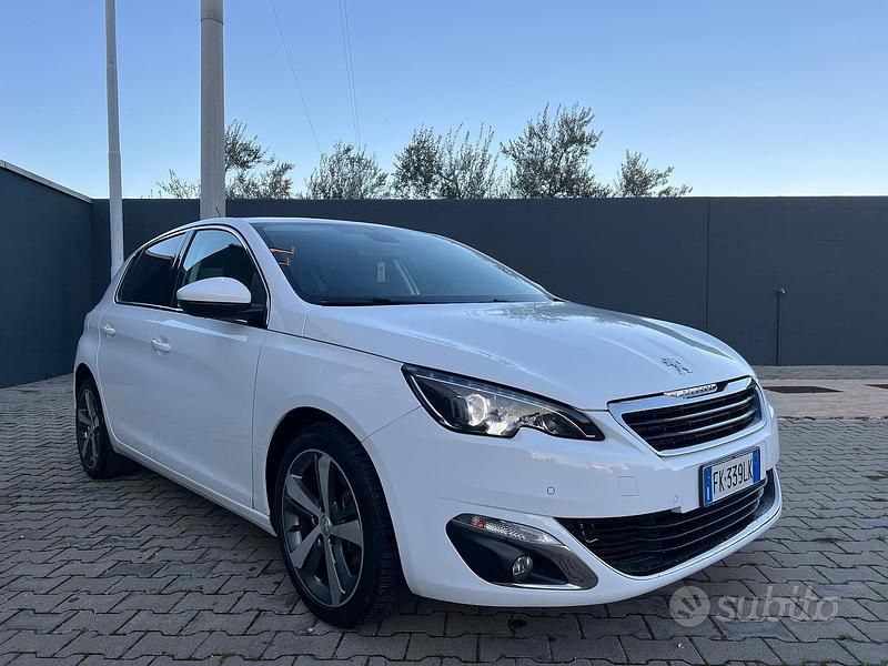 Usata Peugeot 308 Allure 120 CV (88 kW) 2017 Bianco Berlina