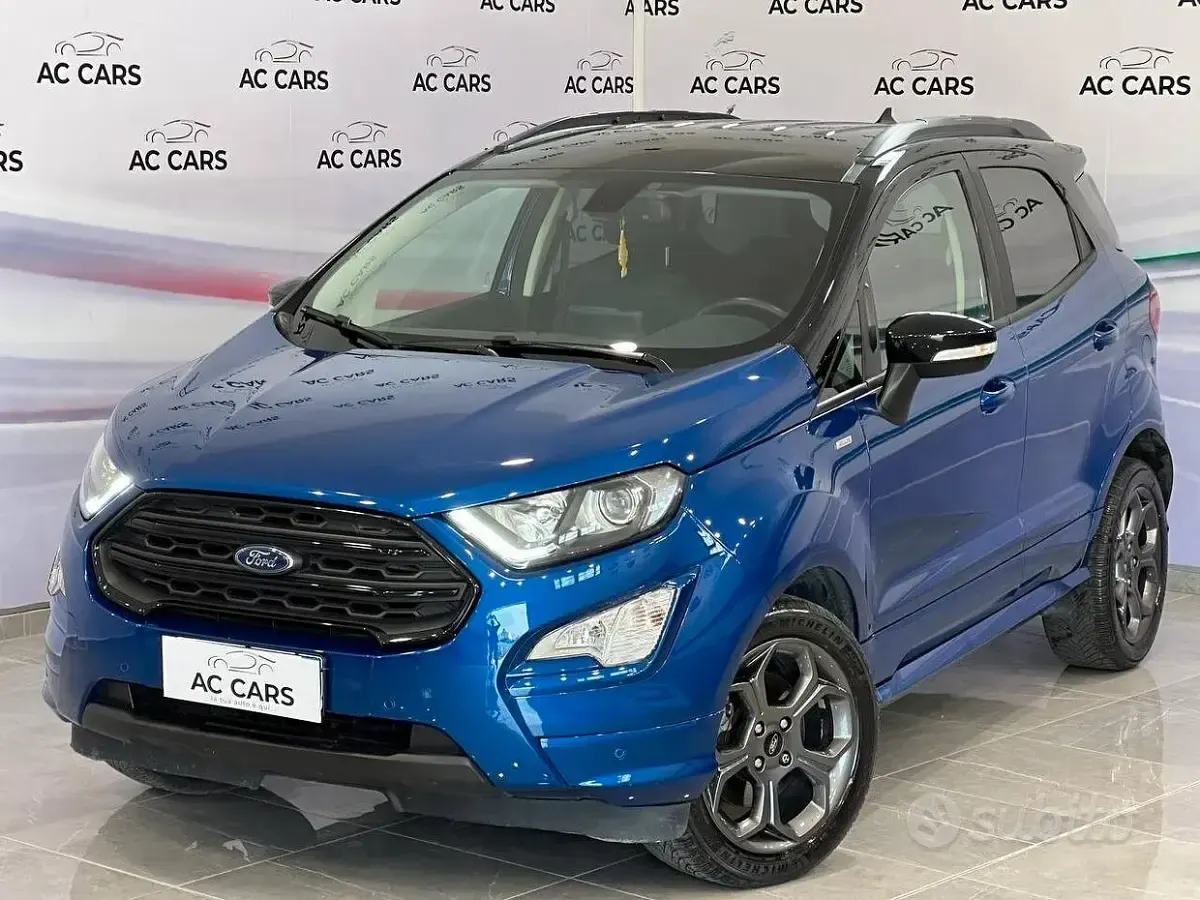 Usata Ford Ecosport ST 99 CV (72 kW) 2019 Blu SUV