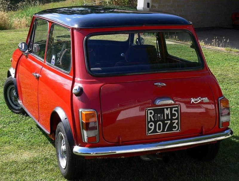 Usata Innocenti Mini 72 CV (52 kW) 1974 Rosso Utilitaria