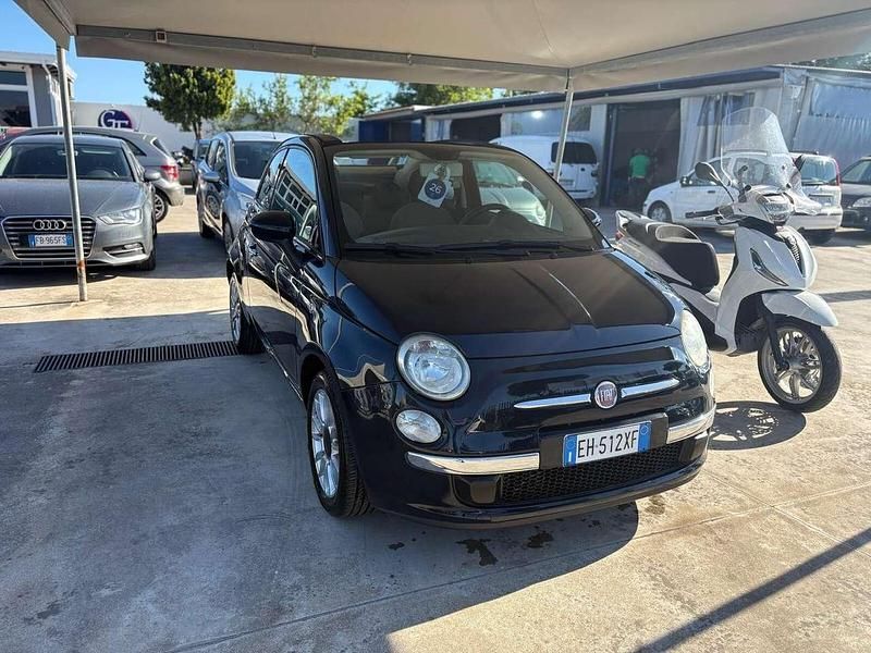 Usata Fiat 500C Lounge 95 CV (69 kW) 2011 Blu Cabrio