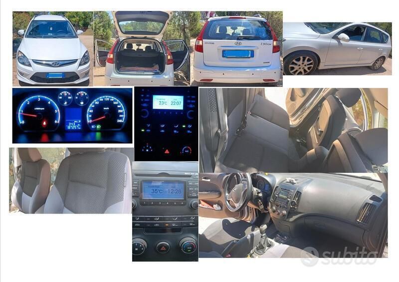 Usata Hyundai i30 90 CV (66 kW) 2011 Bianco Station wagon